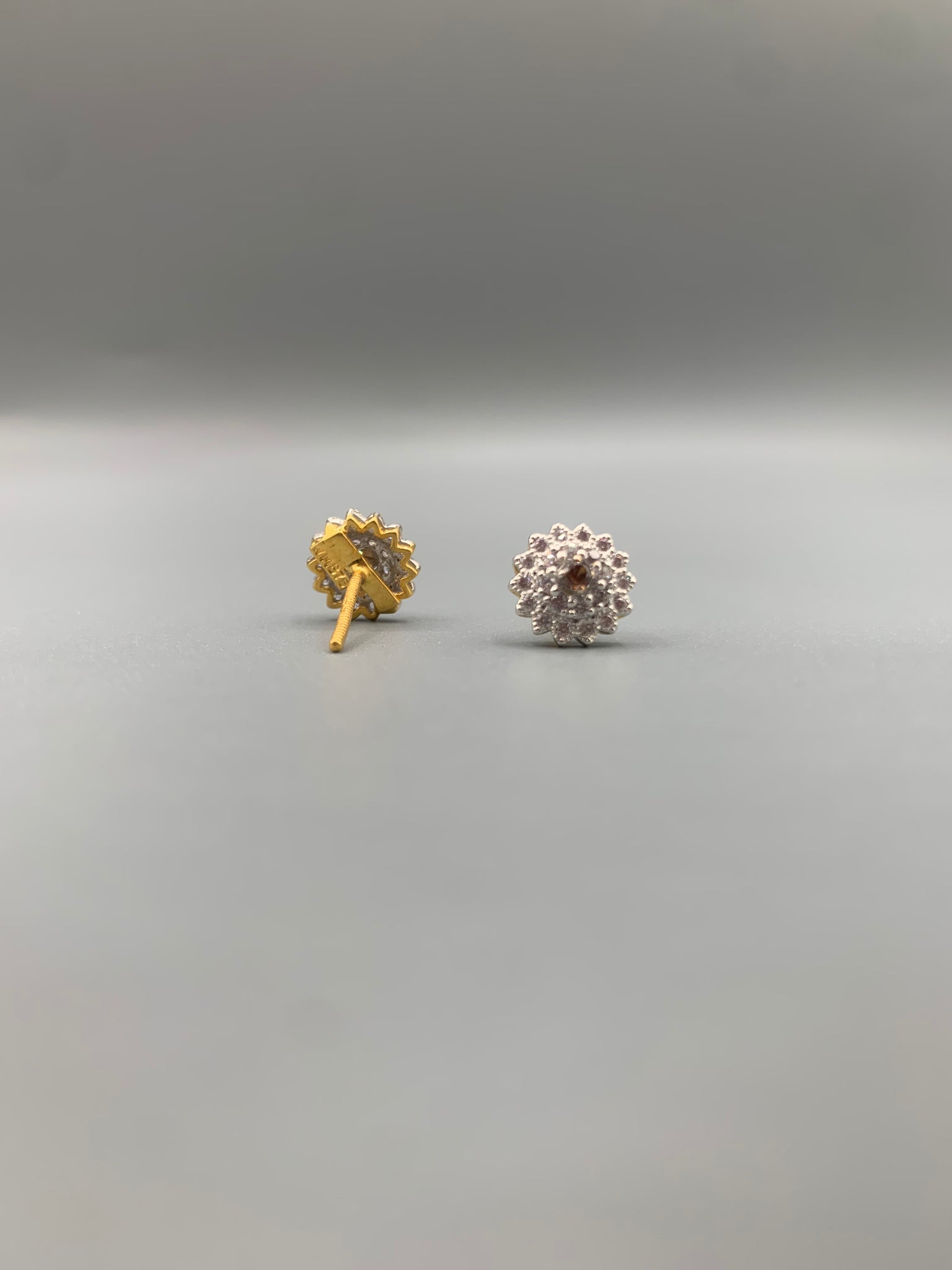 Radiant Bloom Diamond Studs